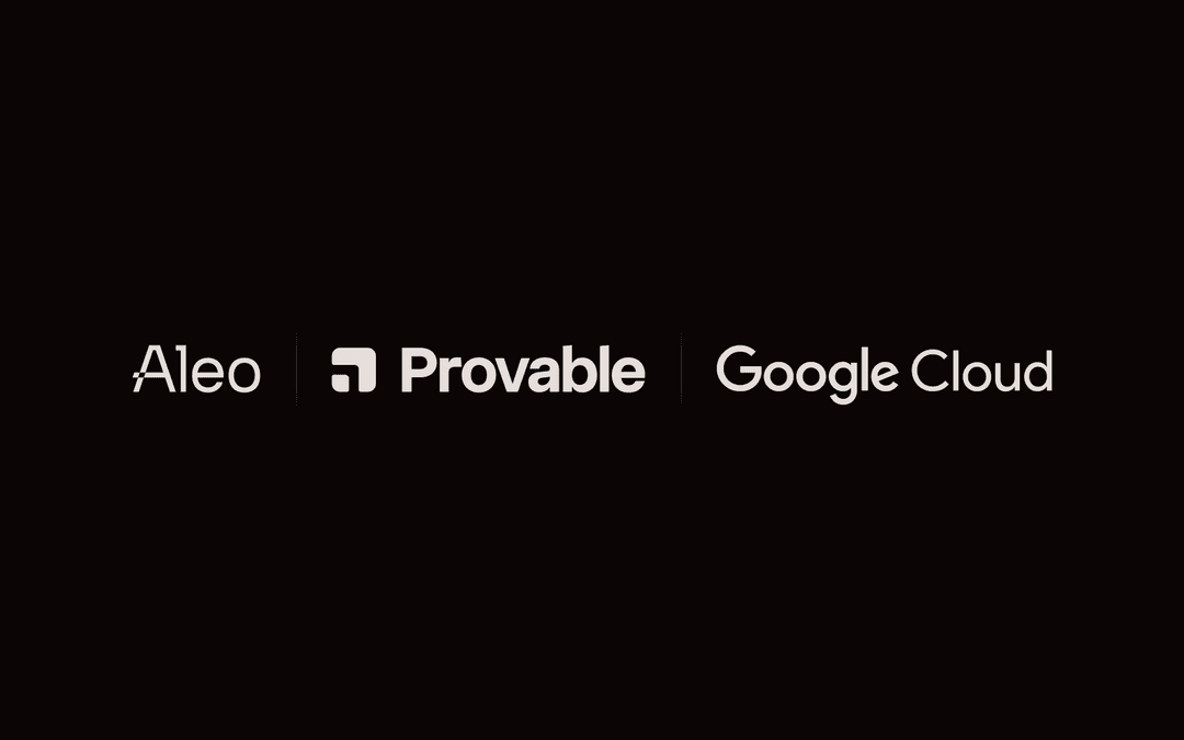 Aleo Network Foundation and Provable Collaborate with Google Cloud to Scale the Layer 1 ZK Privacy-Focused Network