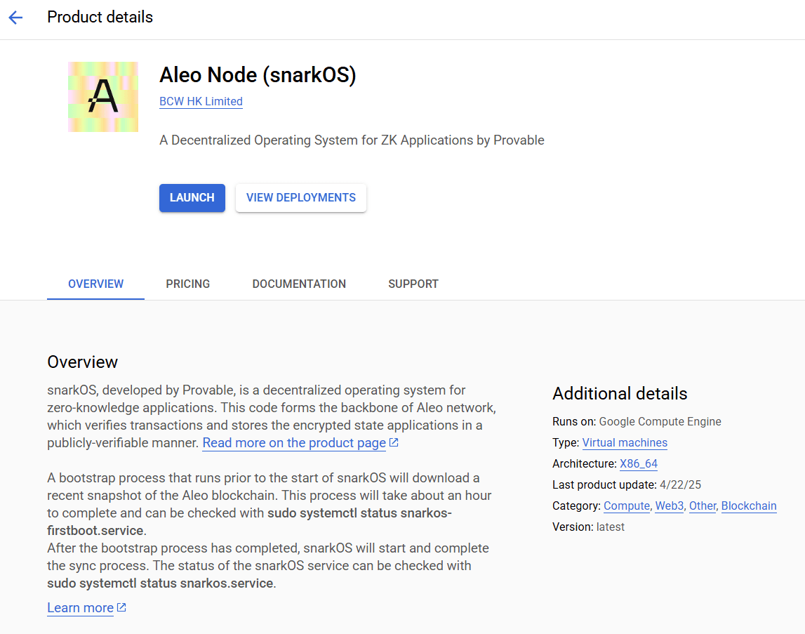 One-Click-Node-Launch